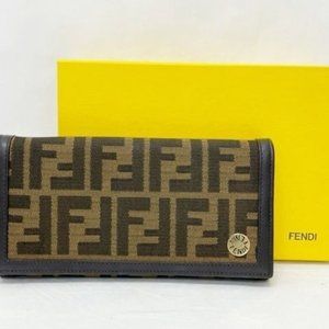 FENDI Zucca Wallet